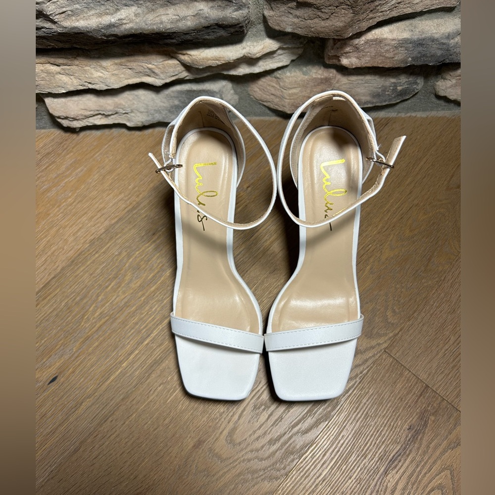 Lulus bridal engagement heels white heels - Picture 8 of 11